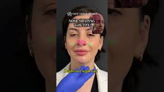 Nose Shaping with Botox botox dysport neurotoxin [upl. by Bohs217]