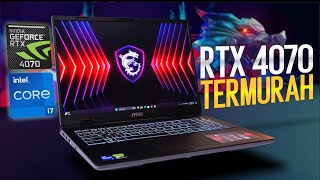 Laptop Gaming RTX 4070 Termurah  Review MSI Sword 16 HX B14V [upl. by Lauri552]