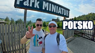 V parku miniatúr Poľsko Niedzica 4K [upl. by Beane97]