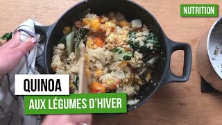 Quinoa aux légumes dhiver [upl. by Annairt]