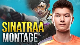 Best of Sinatraa  NA Tracer GOD  Overwatch Montage [upl. by Hemminger]