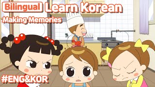 Bilingual  Making Memories  Learn Korean with Jadoo [upl. by Calondra444]