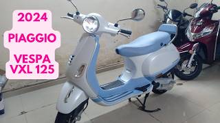 2024 Vespa VXL 125  Piaggio Vespa Smart amp Classic Look Detailed Features Specs Price caarnavtech [upl. by Bonner]