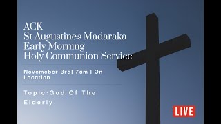 Holy Communion Service  November 3rd  7am [upl. by Derward640]