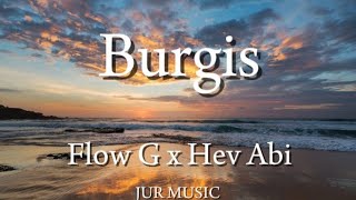 Burgis  Flow G x Hev Abi Lyrics Video [upl. by Sualokin]