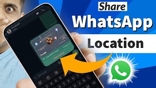 How to share location on WhatsApp [upl. by Lebatsirhc778]