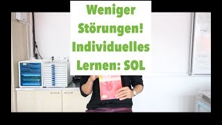 Individuelles Lernen  Weniger STÖRUNGEN SOL Teil 2 U’Vorbereitung  5 Bausteine [upl. by Burkley984]