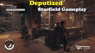 Deputized Mission  Starfield Gameplay  XBOX Series X [upl. by Jarrod366]