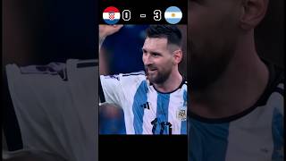 Argentina vs Croatia  HD Goal 30 Highlight football goal soccergoals messi [upl. by Earazed430]