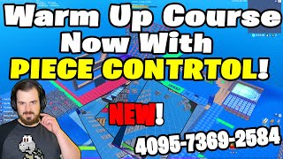 Piece Control Added to The Best Warm Up Course  Controller Console Aim Training Edit Code Giveaway [upl. by Tewfik]