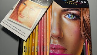 Unboxing Prismacolor Premier Colored Pencils Portrait Set 24 Pack [upl. by Nallaf]