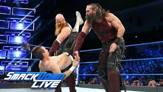 The Bludgeon Brothers vs Adam James amp Josh Carr SmackDown LIVE Dec 5 2017 [upl. by Anitsrihc]