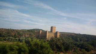 Linha da Beira Baixa Castelo de Almourol [upl. by Anaeda858]