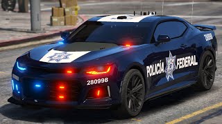 GTA 5 POLICIA  Nos ENCONTRAMOS Unos MARINOS Con TENIS  TheAxelGamer [upl. by Areit]