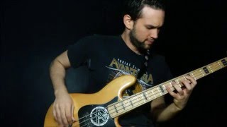 Unleash The Bastards Municipal Waste  Bass Cover [upl. by Wauters]