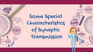 Some Special Characteristics of Synaptic Transmission [upl. by Monsour]