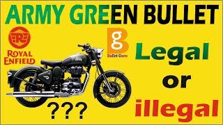 Army Green Bullet Is Legal [upl. by Platas]