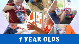 Activities for 1 Year Olds  Fun Doable Ideas for your Toddler [upl. by Avert]