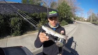 Catching bass off the Deps 250 Slide Swimmer [upl. by Hoem]