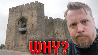 Why is Caernarfon Castles entrance like this  Full Castle Showcase [upl. by Berkly]