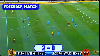 KAIZER CHIEFS Vs POLOKWANE CITY FRIENDLY MATCH Highlights amp Goal [upl. by Abehsat718]