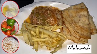 Malawah Somali Pancake  Homemade Easy Recipe [upl. by Eseer]