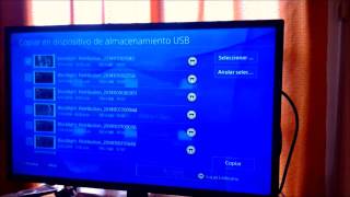 Copiar videos a memoria USB más rápido  PlayStation 4 [upl. by Yeznil878]