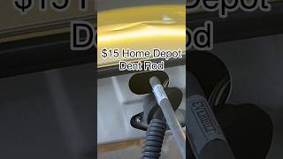 Intrusion Beam Dent Watch every Push using a Home Depot Rod dentrepair bodywork [upl. by Ellemac784]