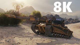 SUPER CONQ 8K DMG Outmaneuvered and Outgunned The Ultimate Tank Duel world of tanks complete 4K [upl. by Yragerg]