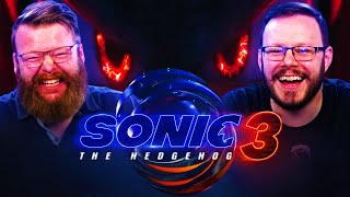 Sonic the Hedgehog 3  Official Trailer REACTION [upl. by Nnylatsyrc926]