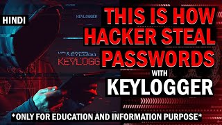 What is keylogger keystroke logger spyware explained in HINDI [upl. by Conlin342]