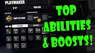 NHL 25 BEST Abilities and Boost to use in World of Chel [upl. by Adnilav]