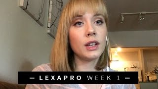 My First Week on Lexapro Escitalopram  Anxiety amp Depression [upl. by Halika]