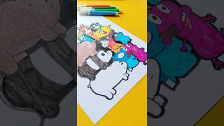 doodle ✨🖍️ art cartoon shortsfeed shorts drawing [upl. by Gannie]