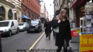 Finding the Adelphi Theatre London Stage Door [upl. by Laenahtan]