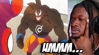 Goku vs Spider Man RAP BATTLE REACTION [upl. by Onailerua923]