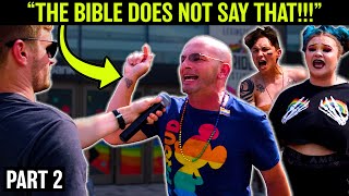 Street Preaching at WILD Gay Pride Festival  Ep 2 [upl. by Magill]