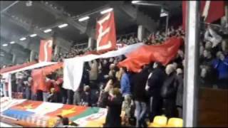 Shed End Invincibles vs Shamrock Rovers [upl. by Eleirbag]