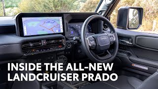 Take a Look Inside the AllNew LandCruiser Prado [upl. by Esnohpla365]