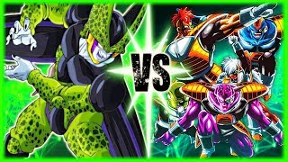 Perfect Cell Vs The Ginyu Force [upl. by Kantos]