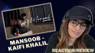 MANSOOB KaifiKhalil REACTIONREVIEW [upl. by Coonan]