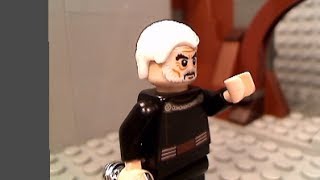 Lego Star Wars Yoda vs Count Dooku [upl. by Payne]