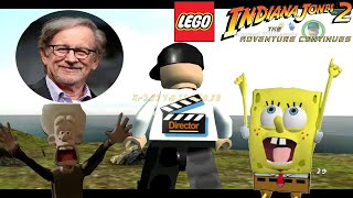 LEGO Indiana Jones 2 Unused Character Restored Hack LEGODIRECTOR Steven Spielberg  CollegeTown [upl. by Tjader]