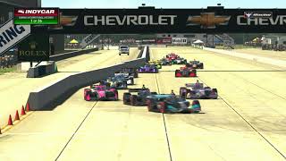 2021 INDYCAR iRacing Challenge Highlights  Sebring [upl. by Prem]