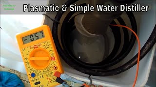 Homemade Plasmatic amp Simple Water Distiller  Cold Nano Coating amp Discharging Process  Tutorial [upl. by Anicart]