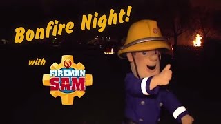 Fireman Sam Official Fireman Sam’s Bonfire Night Event at Battersea Park [upl. by Olumor]