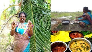 நடுக்காட்டில் நண்டு கறி Nandu Curry Recipie In Village StyleAmma Samayal meenkashi [upl. by Ahsille356]