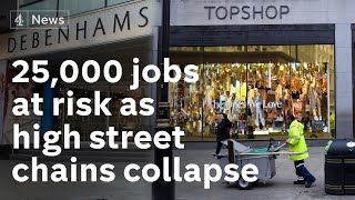 Debenhams set to close  12000 jobs at risk across UK [upl. by Claretta392]