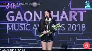 Jennie Blackpink For Gaon Chart Music Award 2019 [upl. by Powel]