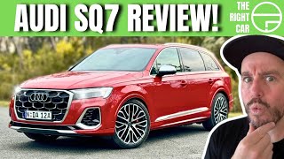 BEST 7 SEATER SUV EVER Audi SQ7 review [upl. by Amairam]